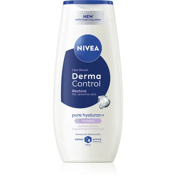 Nivea NIVEA Derma Control Restore hidratantni gel za tuširanje s hijaluronskom kiselinom 250 ml
