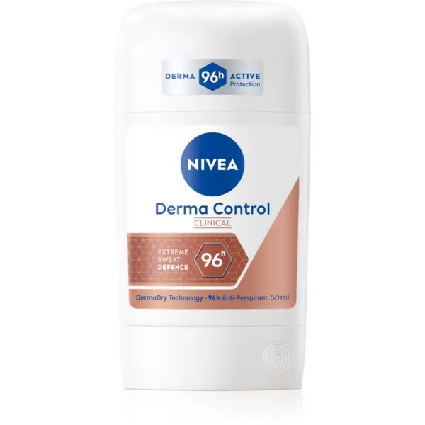 Nivea NIVEA Derma Dry Control čvrsti antiperspirant 50 ml