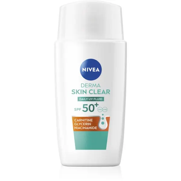 Nivea NIVEA Derma Skin Clear blagi hranjivi fluid SPF 50+ 40 ml