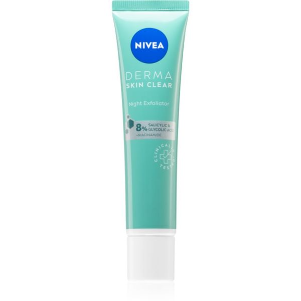 Nivea Nivea Derma Skin Clear blagi noćni piling 40 ml