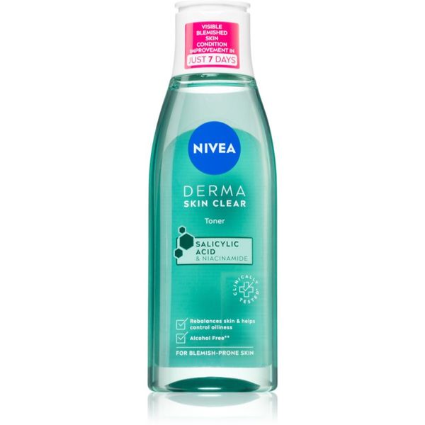 Nivea Nivea Derma Skin Clear voda za čišćenje lica 200 ml