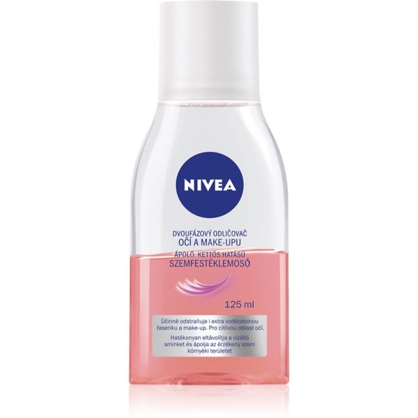 Nivea Nivea Face Cleansing dvofazno sredstvo za skidanje make-upa oko očiju 125 ml