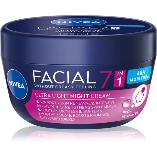 Nivea NIVEA Facial Night blaga noćna krema 7 u 1 100 ml