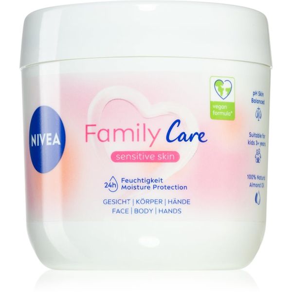 Nivea Nivea Family Care blaga hidratantna krema za lice, ruke i tijelo 450 ml
