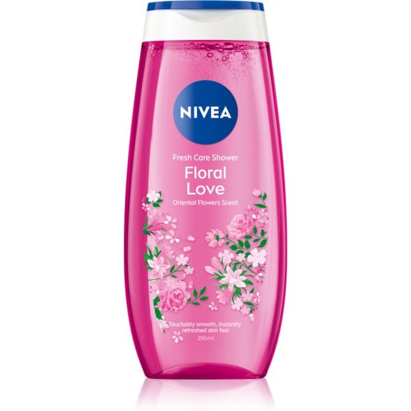 Nivea NIVEA Floral Love osvježavajući gel za tuširanje 250 ml