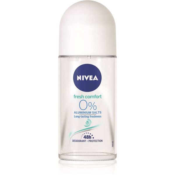 Nivea Nivea Fresh Comfort dezodorans roll-on bez aluminijske soli 48h 50 ml