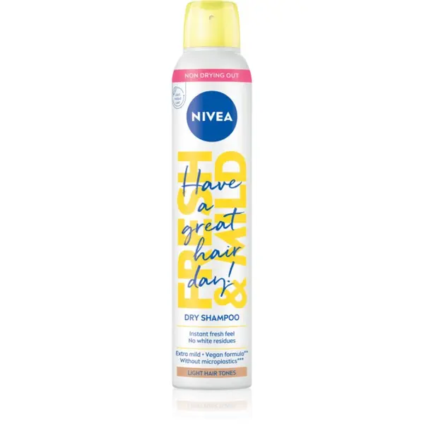 Nivea NIVEA Fresh Revive suhi šampon za povećanje volumena Light Tones 200 ml