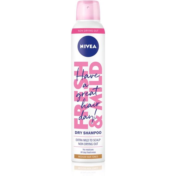 Nivea Nivea Fresh Revive suhi šampon za povećanje volumena Medium Tones 200 ml