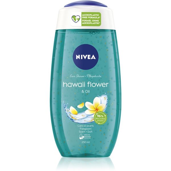 Nivea Nivea Hawaii Flower & Oil osvježavajući gel za tuširanje 250 ml