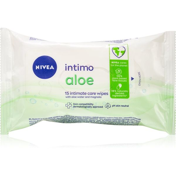 Nivea Nivea Intimo Aloe maramice za intimnu higijenu 15 kom