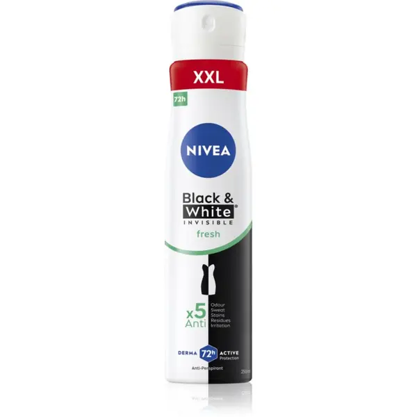 Nivea NIVEA Invisible Black & White Fresh antiperspirant u spreju za žene 250 ml