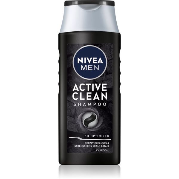 Nivea Nivea Men Active Clean šampon s aktivnim ugljenom za muškarce 250 ml