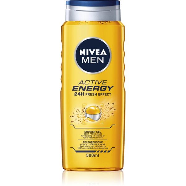 Nivea Nivea Men Active Energy gel za tuširanje za muškarce 500 ml