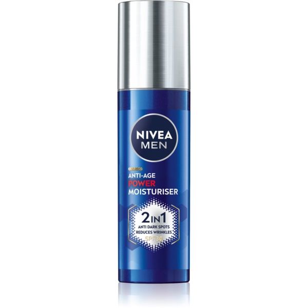 Nivea NIVEA MEN Anti-Age Power učvršćujuća krema za smanjenje bora za muškarce SPF 30 50 ml
