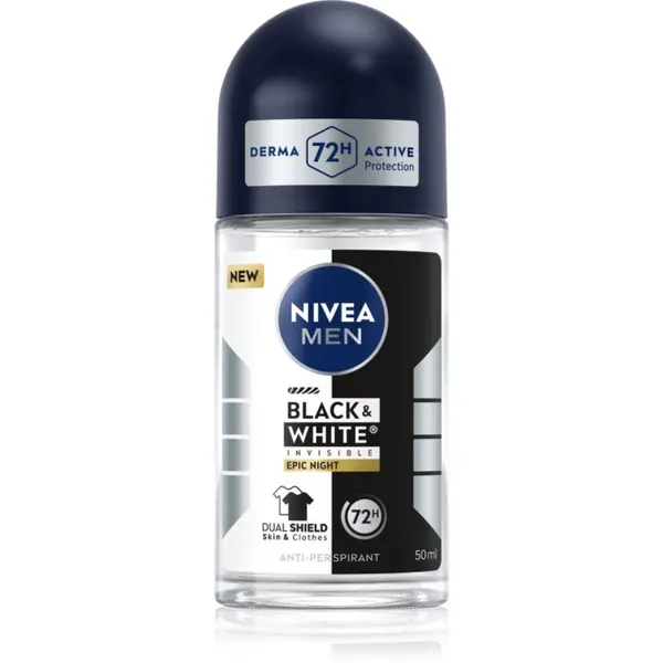 Nivea NIVEA MEN Black & White Epic Night antiperspirant roll-on 72h 50 ml