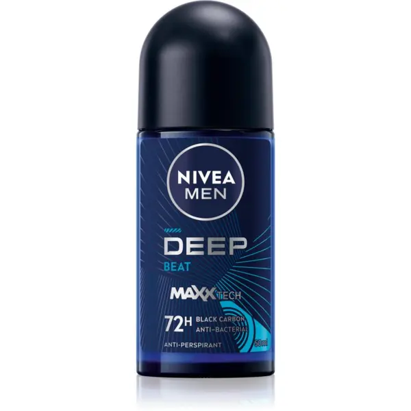Nivea NIVEA MEN Deep Beat roll-on antiperspirant 72h za muškarce 50 ml