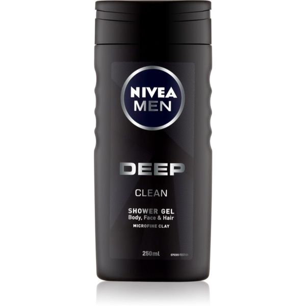 Nivea Nivea Men Deep gel za tuširanje za muškarce 250 ml