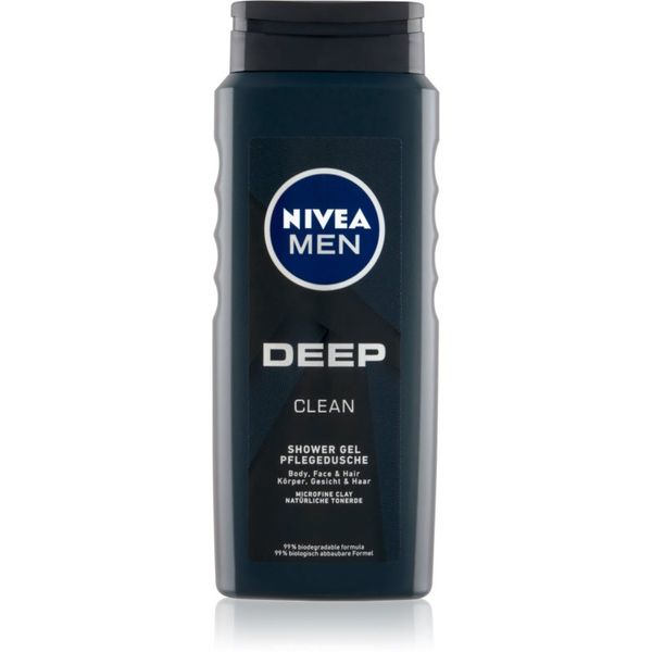 Nivea Nivea Men Deep gel za tuširanje za muškarce 500 ml