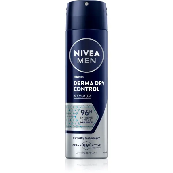 Nivea NIVEA MEN Derma Dry Control antiperspirant u spreju 150 ml