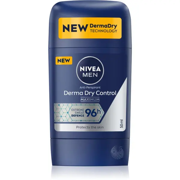 Nivea NIVEA MEN Derma Dry Control čvrsti antiperspirant 50 ml