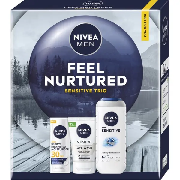Nivea NIVEA MEN Feel Nurtured poklon set za tijelo i lice