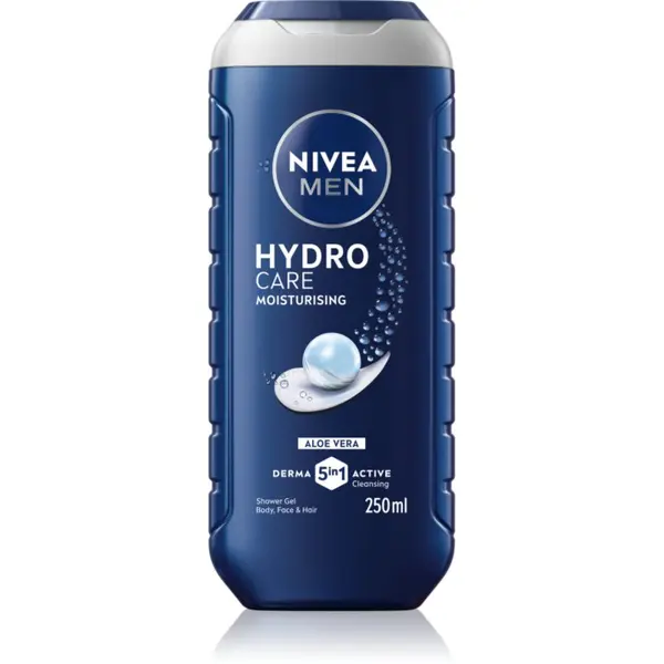 Nivea NIVEA MEN Hydrocare gel za tuširanje za lice, tijelo i kosu 250 ml
