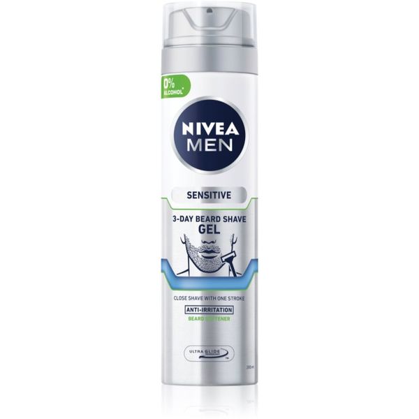 Nivea Nivea Men Sensitive gel za brijanje s umirujućim učinkom 200 ml