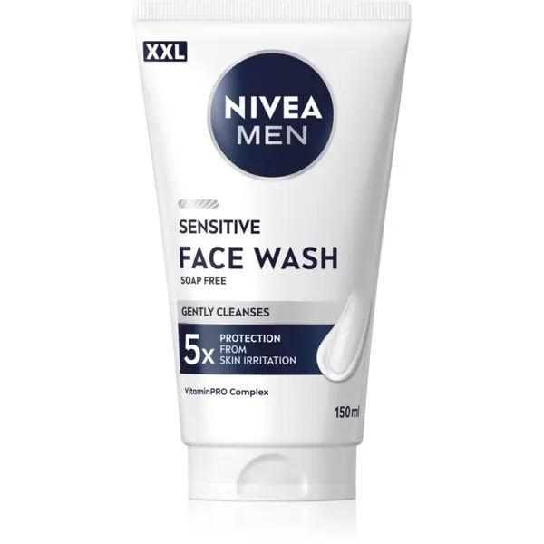 Nivea NIVEA MEN Sensitive gel za čišćenje za osjetljivu kožu lica 150 ml