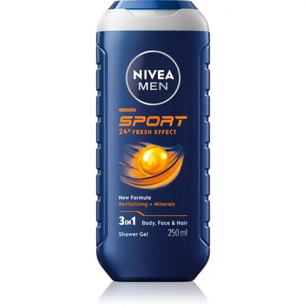 Nivea Nivea Men Sport gel za tuširanje s mineralima za muškarce 250 ml