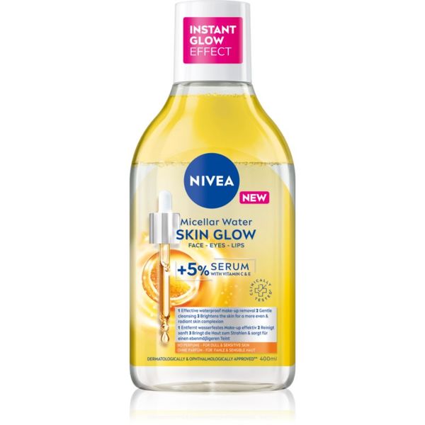 Nivea NIVEA Micellar Skin Glow micelarna voda za čišćenje za sjaj lica 400 ml