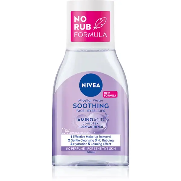 Nivea NIVEA Micellar Soothing micelarna voda za čišćenje za osjetljivu kožu lica 100 ml