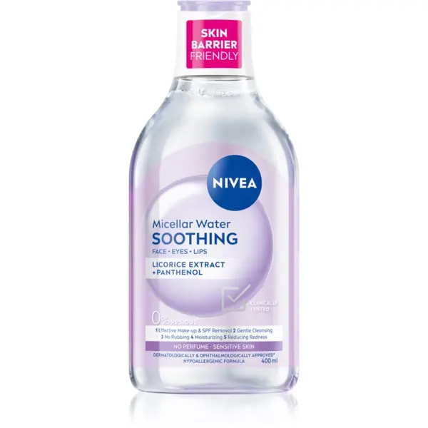 Nivea NIVEA Micellar Soothing micelarna voda za čišćenje za osjetljivu kožu lica 400 ml