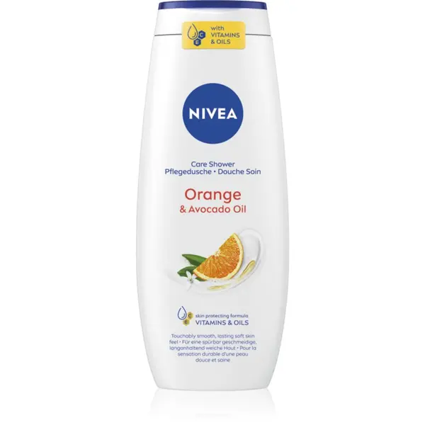 Nivea NIVEA Orange & Avocado Oil njegujući gel za tuširanje 500 ml