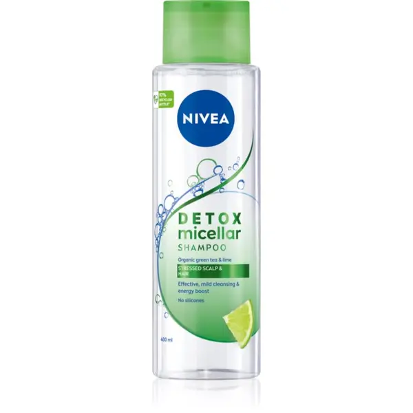 Nivea NIVEA Pure Detox Micellar osvježavajući micelarni šampon 400 ml