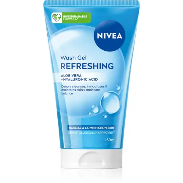 Nivea NIVEA Refreshing osvježavajući gel za čišćenje za normalnu i mješovitu kožu lica 150 ml