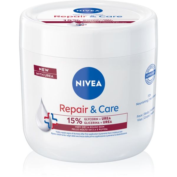 Nivea NIVEA Repair & Care Urea regenerirajuća krema za tijelo za suhu i vrlo suhu kožu 400 ml