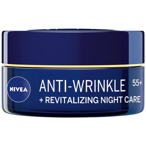 Nivea Nivea Revitalizing obnavljajuća noćna krema protiv bora 55+ 50 ml