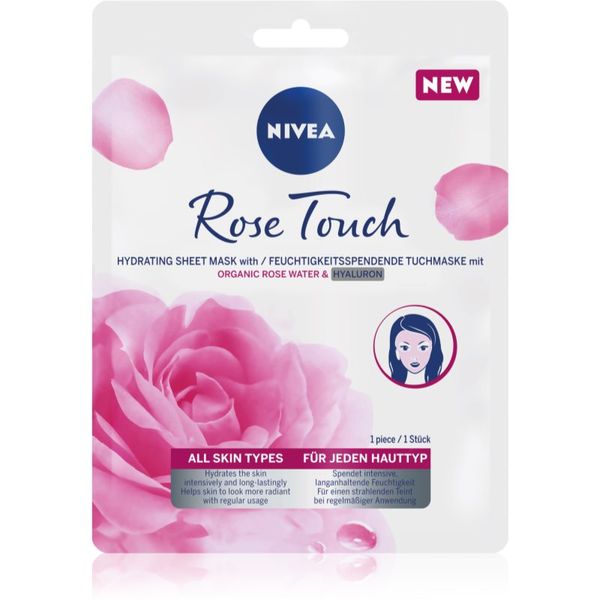 Nivea Nivea Rose Touch hidratantna sheet maska 1 kom