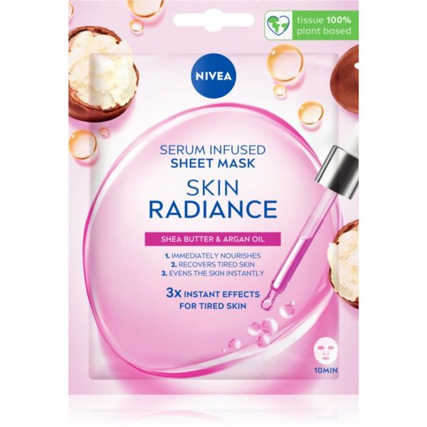 Nivea NIVEA Skin Radiance sheet maska za blistav ten 1 kom