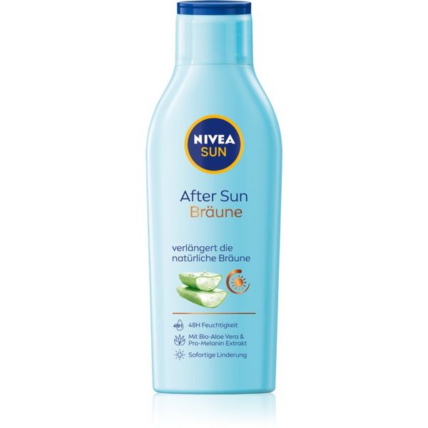 Nivea Nivea Sun After Sun & Bronze mlijeko poslije sunčanja za održavanje preplanulosti 200 ml