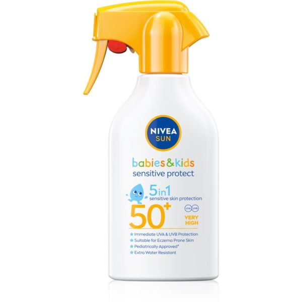 Nivea Nivea Sun Babies & Kids dječji sprej za sunčanje SPF 50+ 270 ml