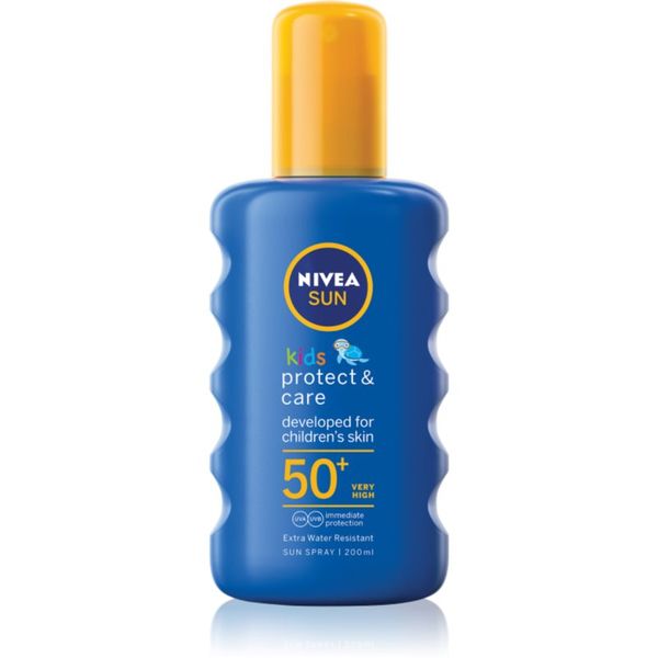 Nivea Nivea Sun Kids sprej u boji za sunčanje namijenjen djeci SPF 50+ 200 ml