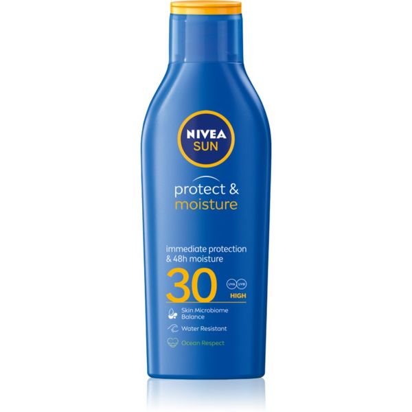 Nivea Nivea Sun Moisturising hidratantno mlijeko za sunčanje SPF 30 200 ml