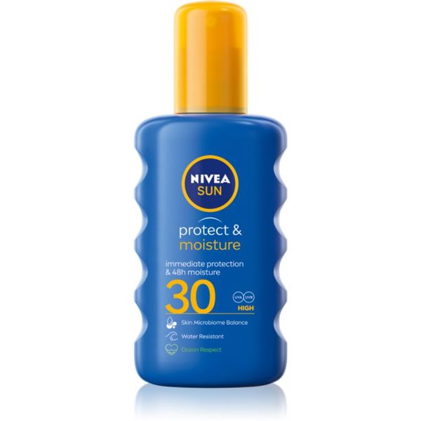 Nivea Nivea Sun Protect & Moisture hidratantni sprej za sunčanje SPF 30 200 ml
