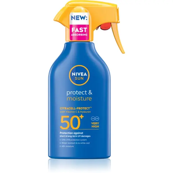 Nivea NIVEA SUN Protect & Moisture hidratantni sprej za sunčanje SPF 50+ 250 ml