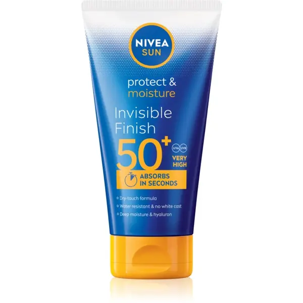 Nivea NIVEA SUN Protect & Moisture hidratantno mlijeko za sunčanje s hijaluronskom kiselinom SPF 50+ 150 ml