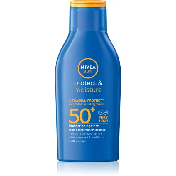 Nivea NIVEA SUN Protect & Moisture hidratantno mlijeko za sunčanje SPF 50+ 100 ml