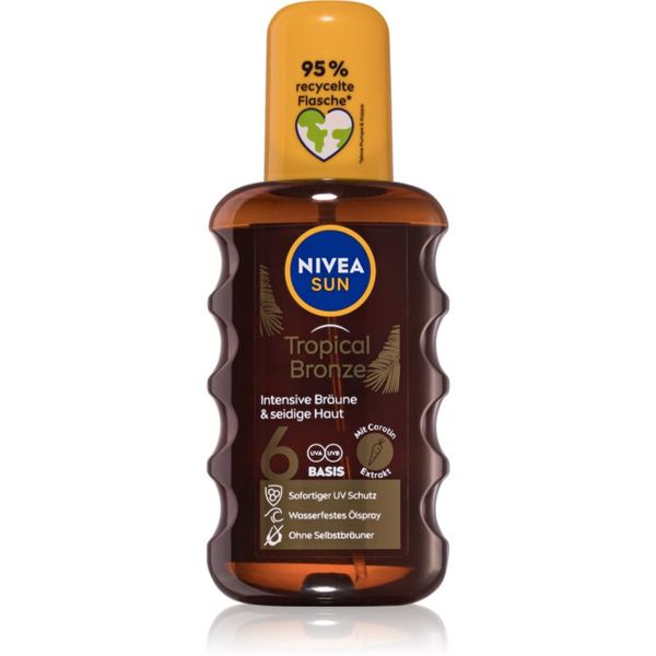 Nivea Nivea Sun ulje za sunčanje u spreju SPF 6 200 ml