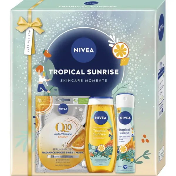 Nivea NIVEA Tropical Sunrise poklon set za tijelo i lice