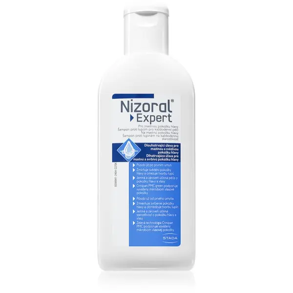 Nizoral Nizoral Expert nježni šampon za čišćenje protiv masne peruti 200 ml